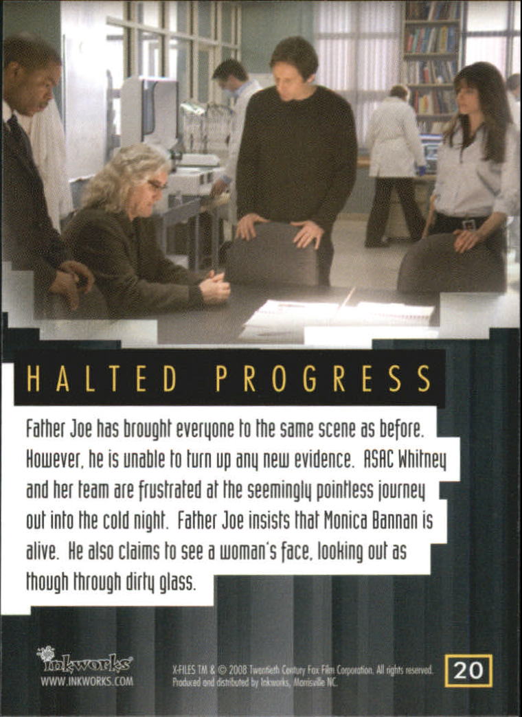 A5636- 2008 X-Files I Want to Believe Card #s 1-72 -You Pick- 15+ FREE US SHIP - Picture 35 of 133