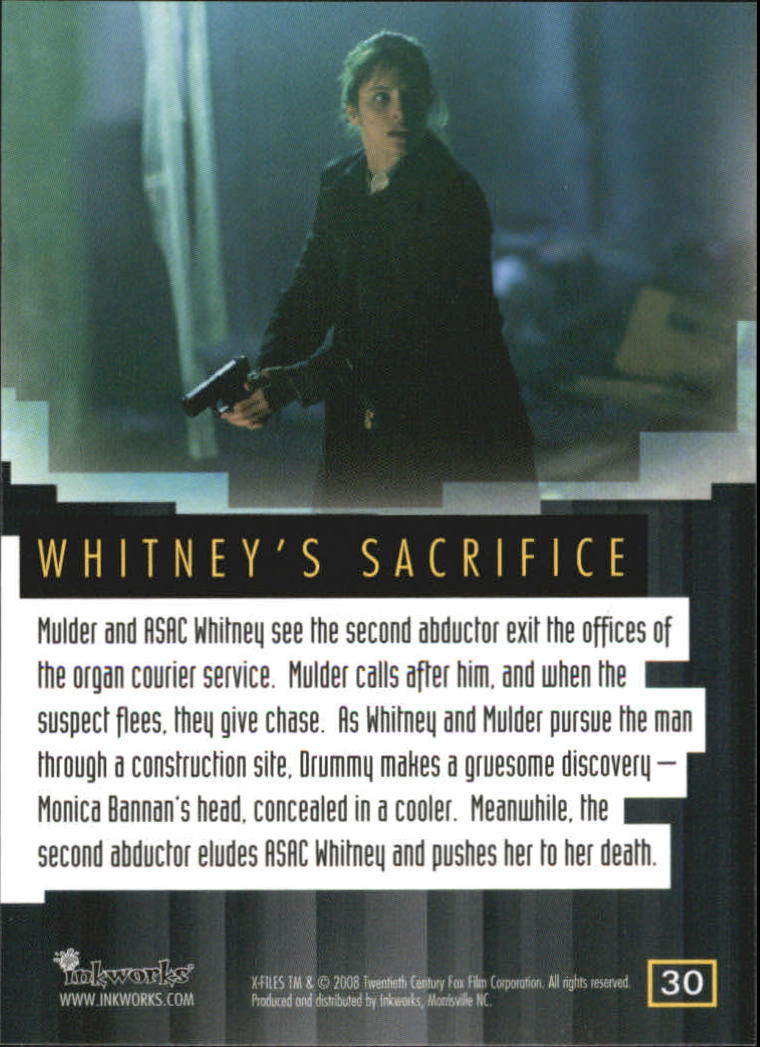 A5636- 2008 X-Files I Want to Believe Card #s 1-72 -You Pick- 15+ FREE US SHIP - Picture 55 of 133