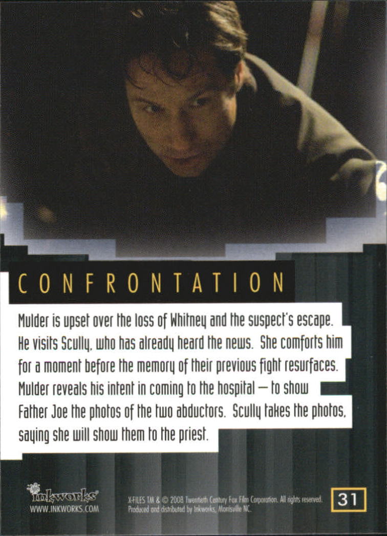 A5636- 2008 X-Files I Want to Believe Card #s 1-72 -You Pick- 15+ FREE US SHIP - Picture 57 of 133