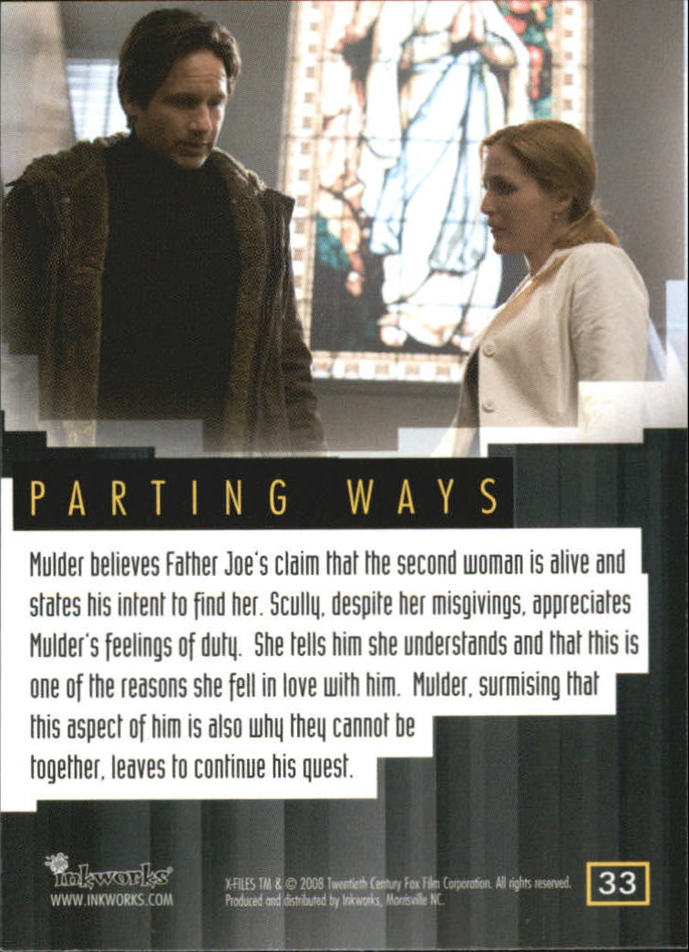 A5636- 2008 X-Files I Want to Believe Card #s 1-72 -You Pick- 15+ FREE US SHIP - Picture 61 of 133