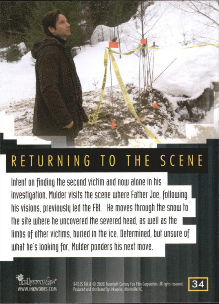 A5636- 2008 X-Files I Want to Believe Card #s 1-72 -You Pick- 15+ FREE US SHIP - Picture 63 of 133