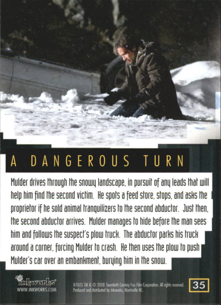 A5636- 2008 X-Files I Want to Believe Card #s 1-72 -You Pick- 15+ FREE US SHIP - Picture 65 of 133