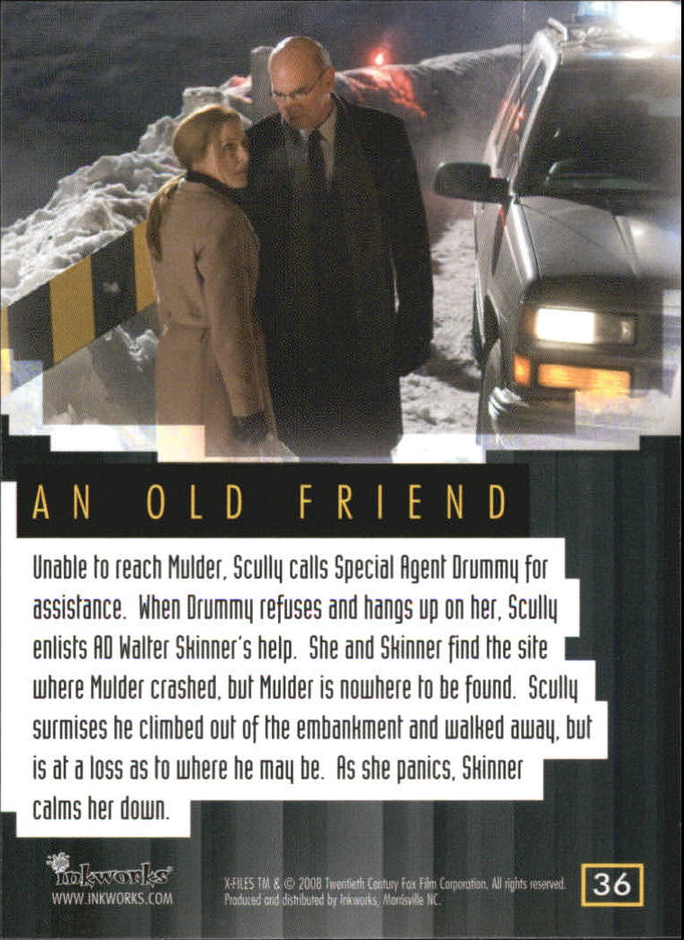 A5636- 2008 X-Files I Want to Believe Card #s 1-72 -You Pick- 15+ FREE US SHIP - Picture 67 of 133