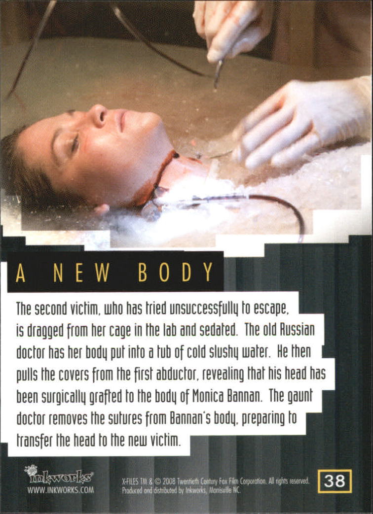 A5636- 2008 X-Files I Want to Believe Card #s 1-72 -You Pick- 15+ FREE US SHIP - Picture 71 of 133