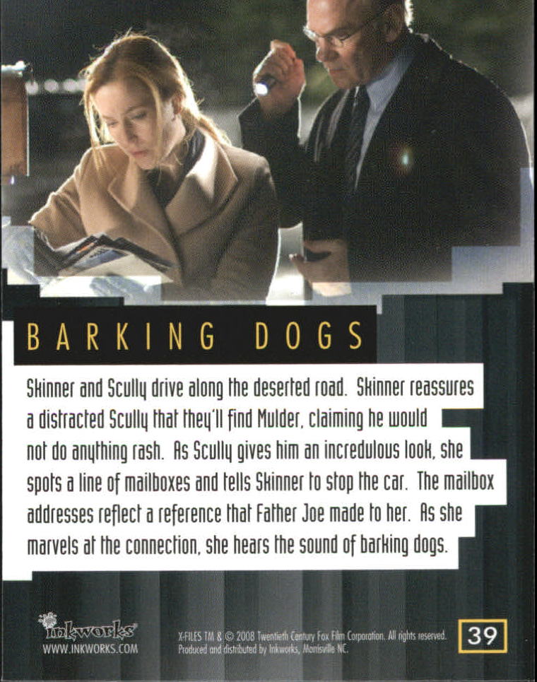 A5636- 2008 X-Files I Want to Believe Card #s 1-72 -You Pick- 15+ FREE US SHIP - Picture 73 of 133