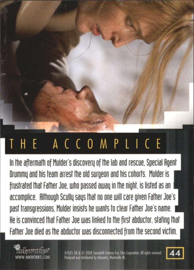 A5636- 2008 X-Files I Want to Believe Card #s 1-72 -You Pick- 15+ FREE US SHIP - Picture 83 of 133