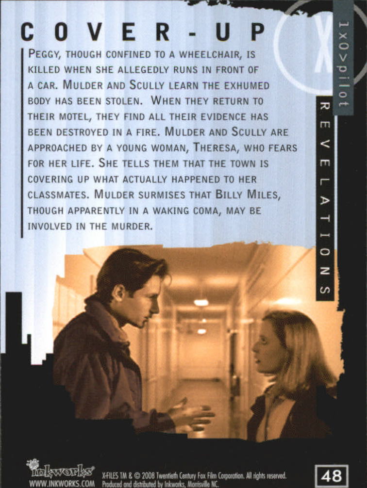 A5636- 2008 X-Files I Want to Believe Card #s 1-72 -You Pick- 15+ FREE US SHIP - Picture 91 of 133