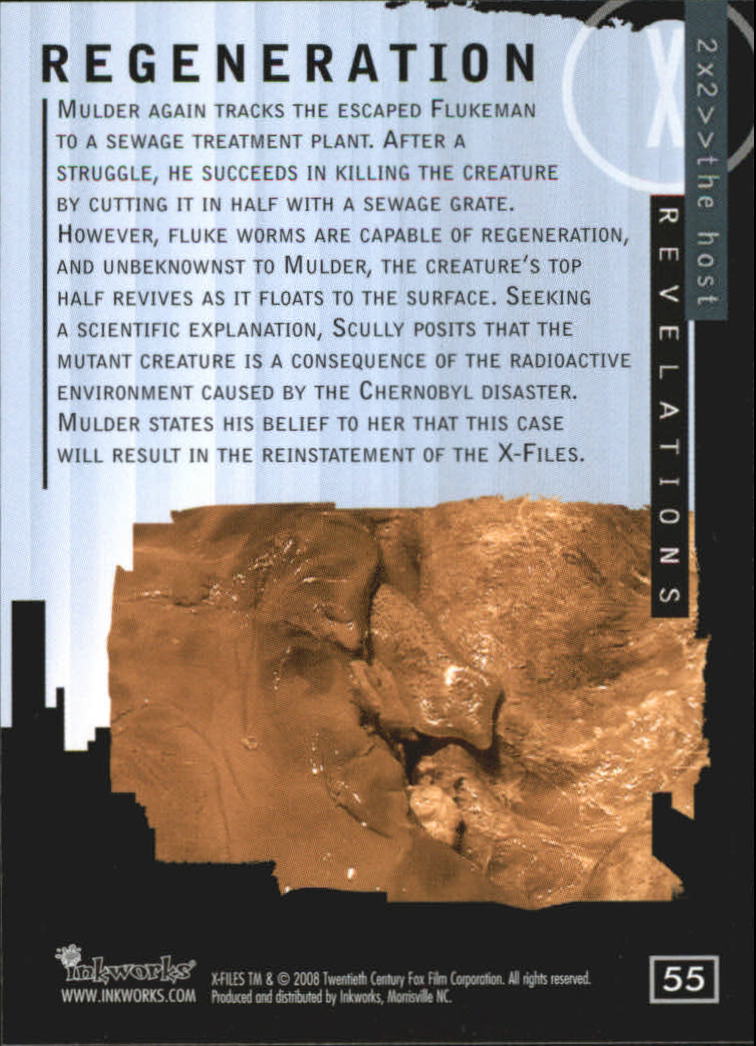 A5636- 2008 X-Files I Want to Believe Card #s 1-72 -You Pick- 15+ FREE US SHIP - Picture 105 of 133