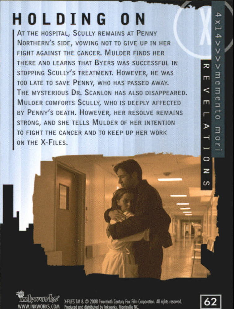 A5636- 2008 X-Files I Want to Believe Card #s 1-72 -You Pick- 15+ FREE US SHIP - Picture 117 of 133