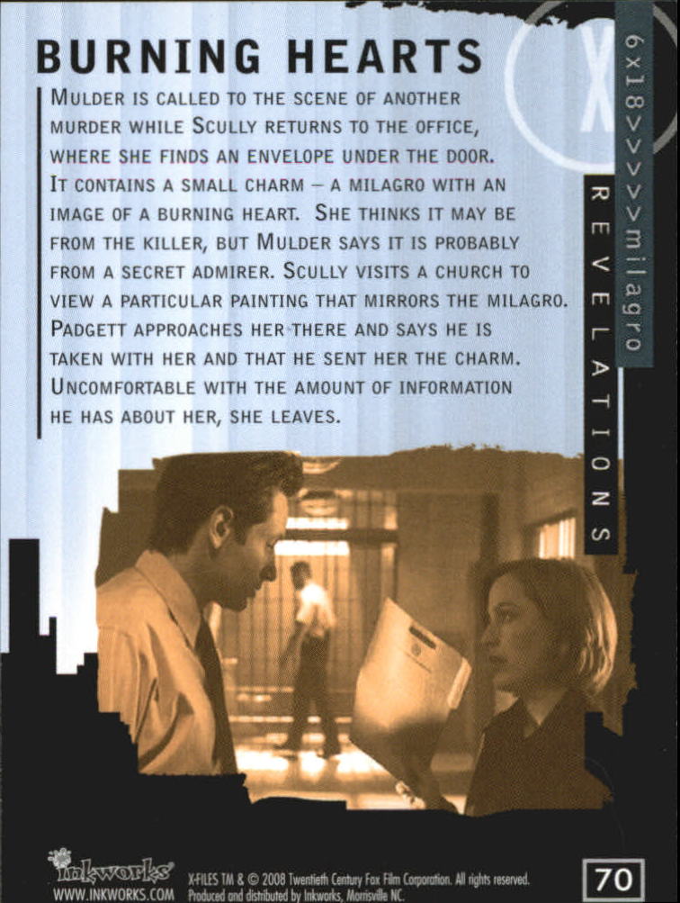 A5636- 2008 X-Files I Want to Believe Card #s 1-72 -You Pick- 15+ FREE US SHIP - Picture 131 of 133