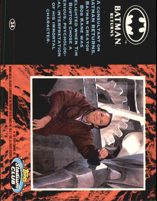 batman returns cards 1992