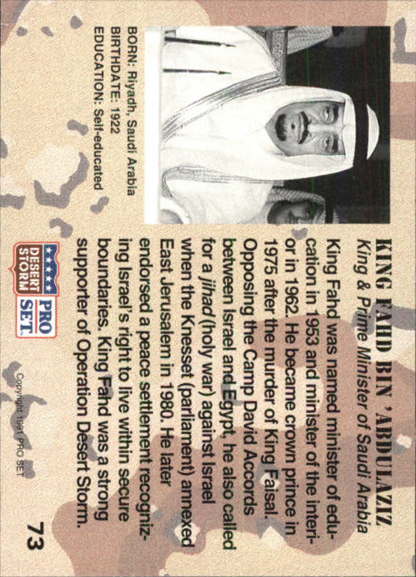 A8191- 1991 Desert Storm Pro Set Card #s 1-250 -You Pick- 10+ FREE US SHIP - Picture 119 of 439