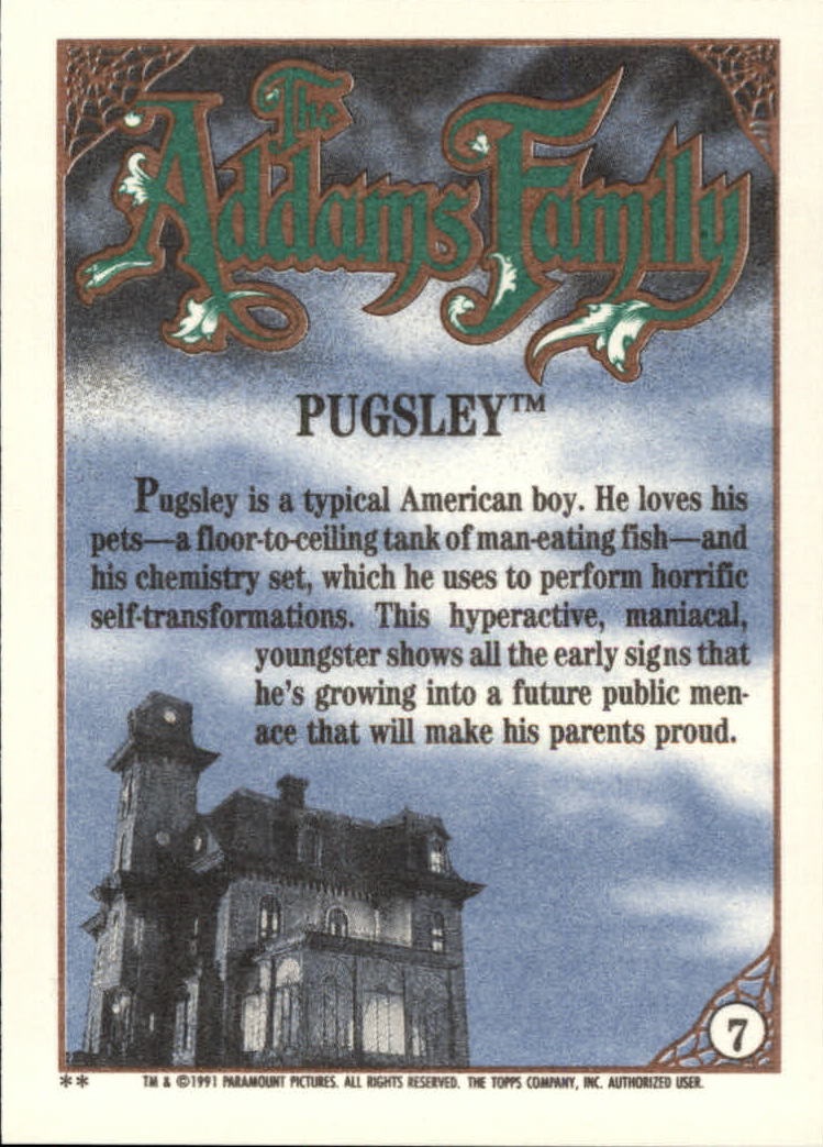 B2070- 1991 The Addams Family Cards 1-99 +Stickers -You Pick- 15+ FREE US SHIP - Picture 13 of 185
