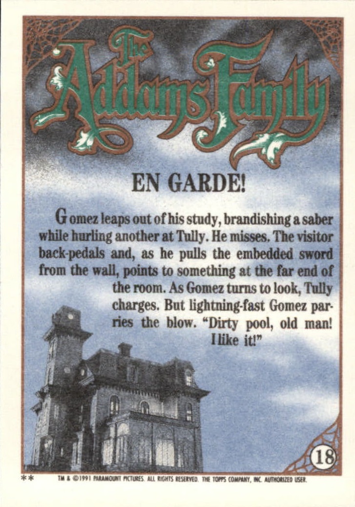 B2070- 1991 The Addams Family Cards 1-99 +Stickers -You Pick- 15+ FREE US SHIP - Picture 31 of 185