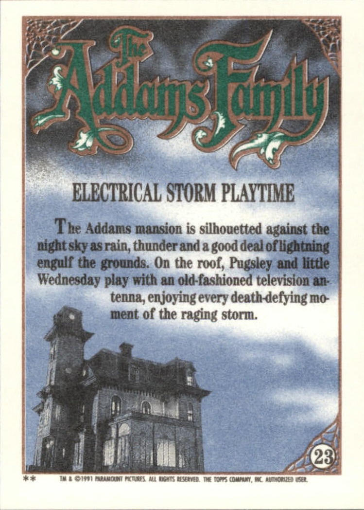 B2070- 1991 The Addams Family Cards 1-99 +Stickers -You Pick- 15+ FREE US SHIP - Picture 39 of 185