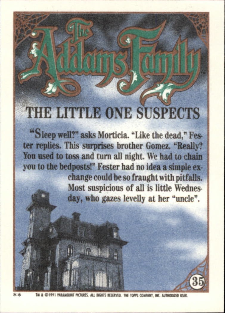 B2070- 1991 The Addams Family Cards 1-99 +Stickers -You Pick- 15+ FREE US SHIP - Picture 63 of 185