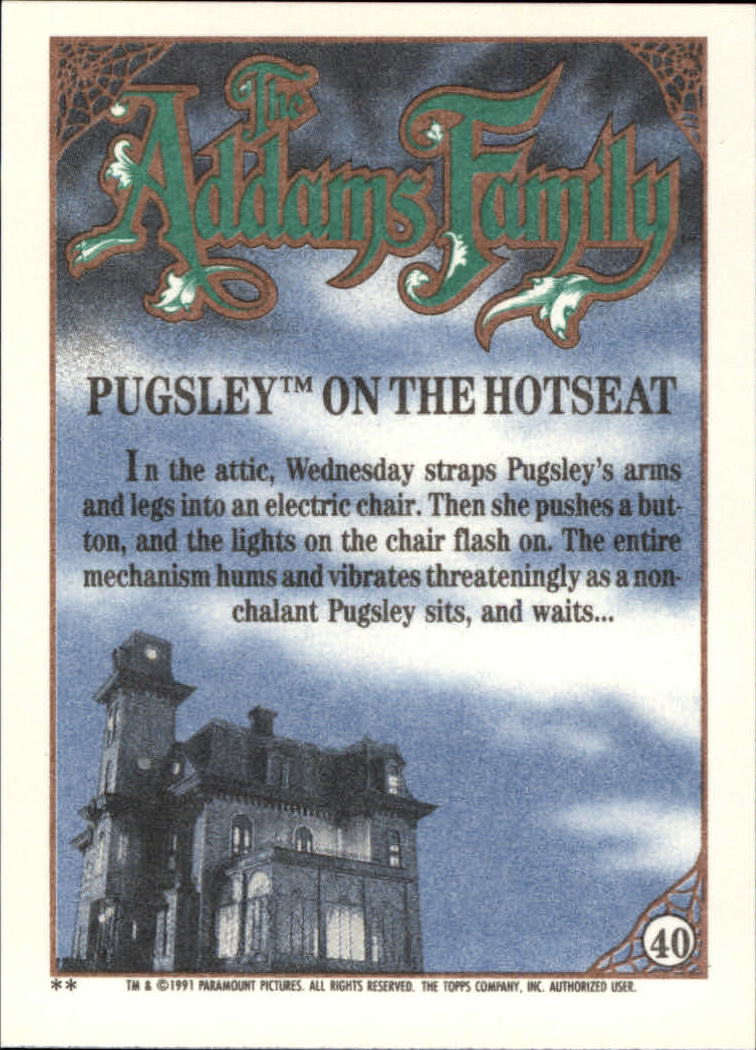 B2070- 1991 The Addams Family Cards 1-99 +Stickers -You Pick- 15+ FREE US SHIP - Picture 73 of 185