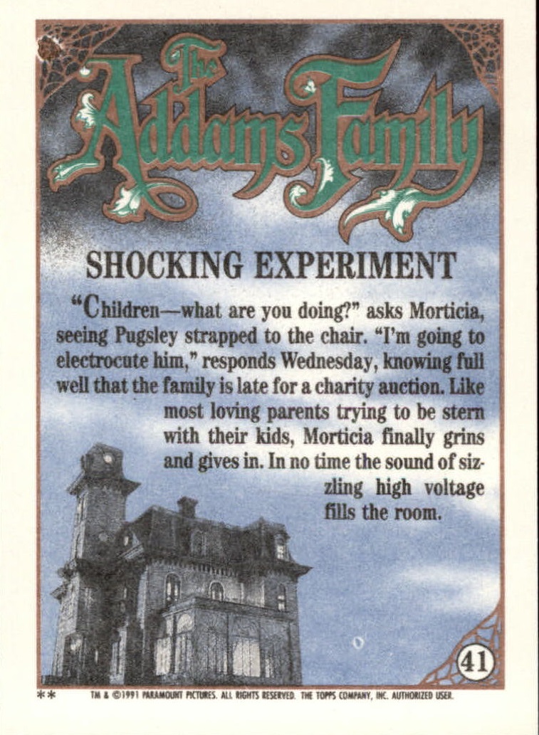B2070- 1991 The Addams Family Cards 1-99 +Stickers -You Pick- 15+ FREE US SHIP - Picture 75 of 185