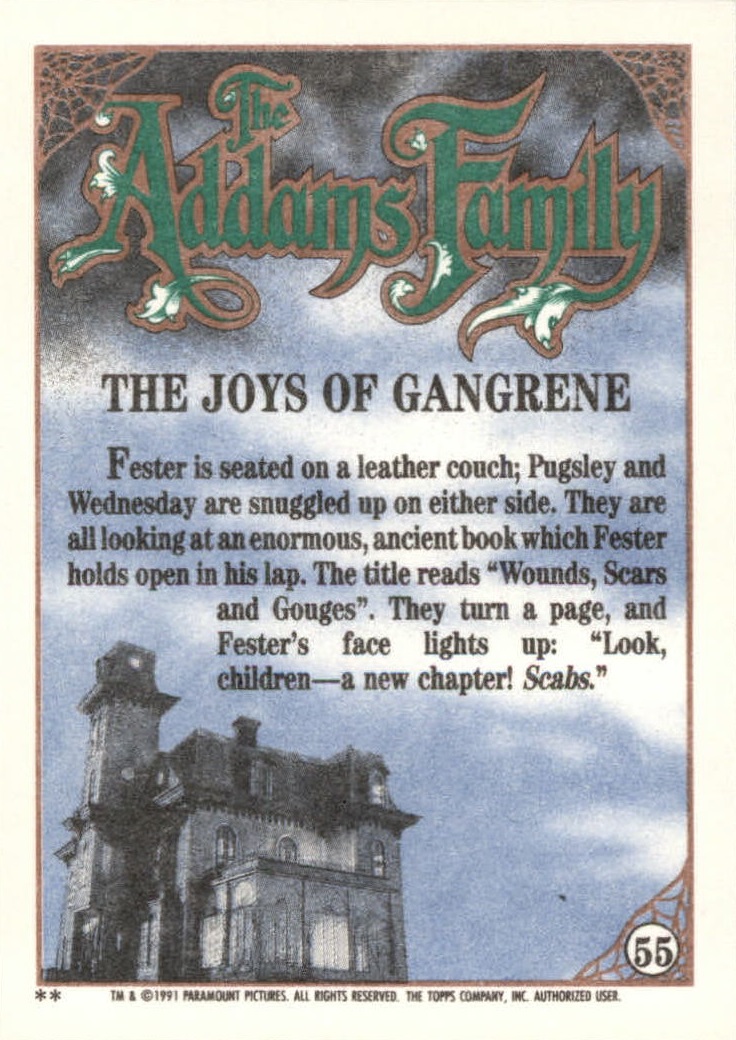 B2070- 1991 The Addams Family Cards 1-99 +Stickers -You Pick- 15+ FREE US SHIP - Picture 103 of 185