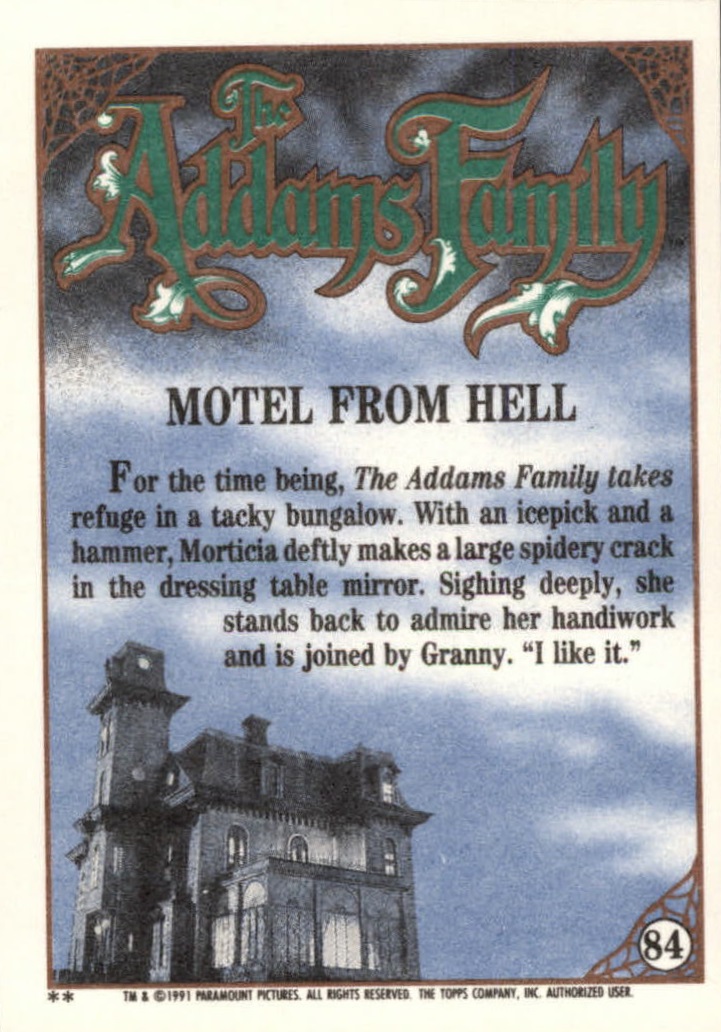 B2070- 1991 The Addams Family Cards 1-99 +Stickers -You Pick- 15+ FREE US SHIP - Picture 153 of 185