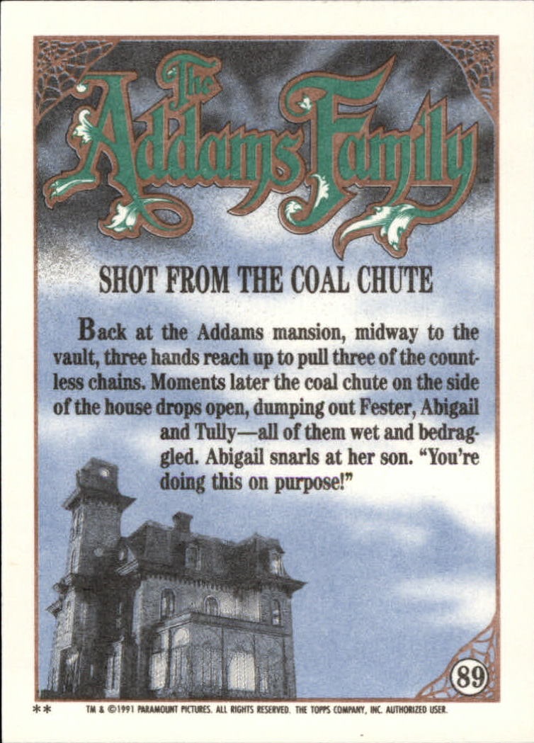 B2070- 1991 The Addams Family Cards 1-99 +Stickers -You Pick- 15+ FREE US SHIP - Picture 163 of 185