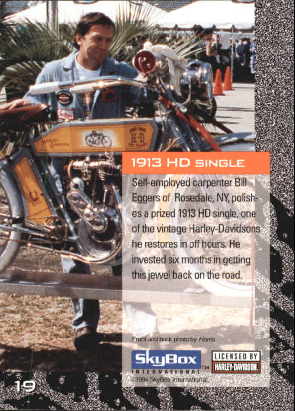 1994 Harley Davidson Collector Cards 1-80 (A5009) - You Pick - 10+ FREE SHIP - Picture 39 of 181