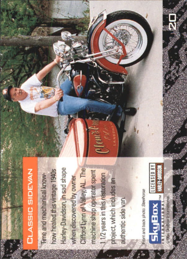 1994 Harley Davidson Collector Cards 1-80 (A5009) - You Pick - 10+ FREE SHIP - Picture 41 of 181