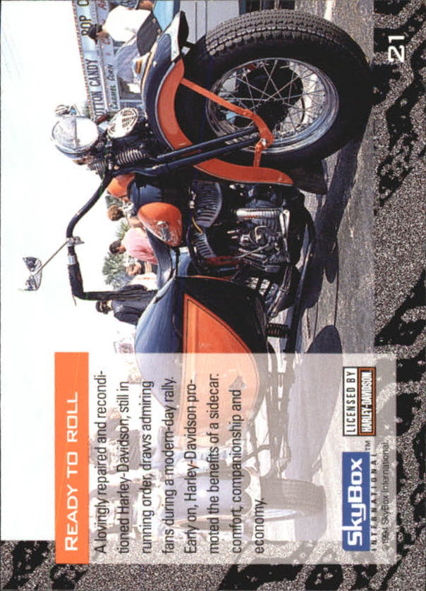 1994 Harley Davidson Collector Cards 1-80 (A5009) - You Pick - 10+ FREE SHIP - Picture 43 of 181