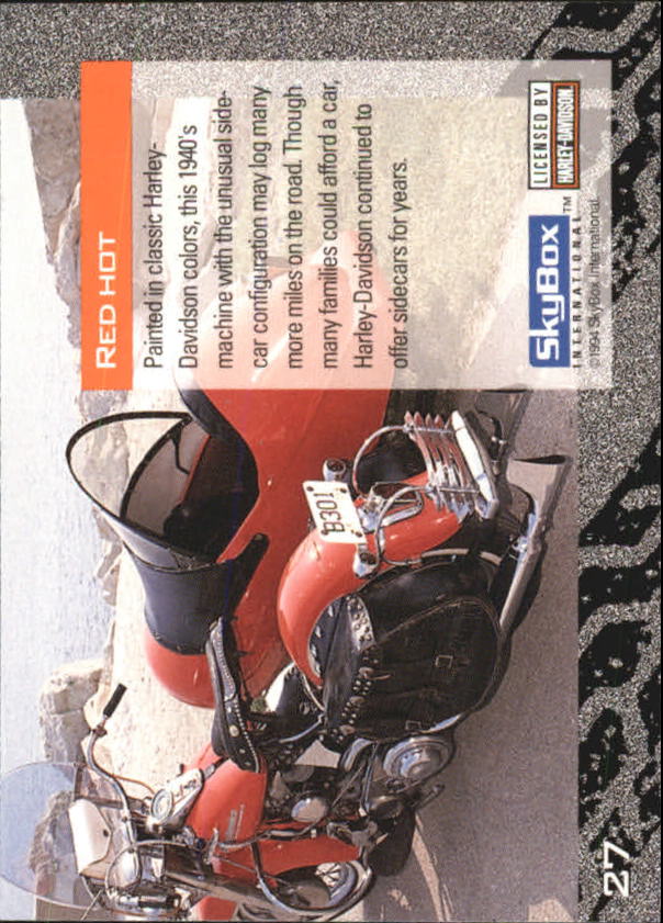 1994 Harley Davidson Collector Cards 1-80 (A5009) - You Pick - 10+ FREE SHIP - Picture 55 of 181