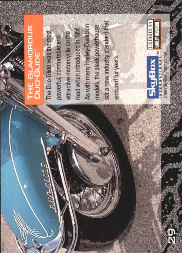 1994 Harley Davidson Collector Cards 1-80 (A5009) - You Pick - 10+ FREE SHIP - Picture 59 of 181