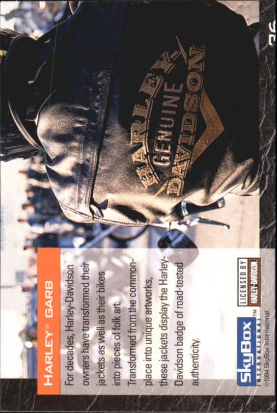 1994 Harley Davidson Collector Cards 1-80 (A5009) - You Pick - 10+ FREE SHIP - Picture 73 of 181