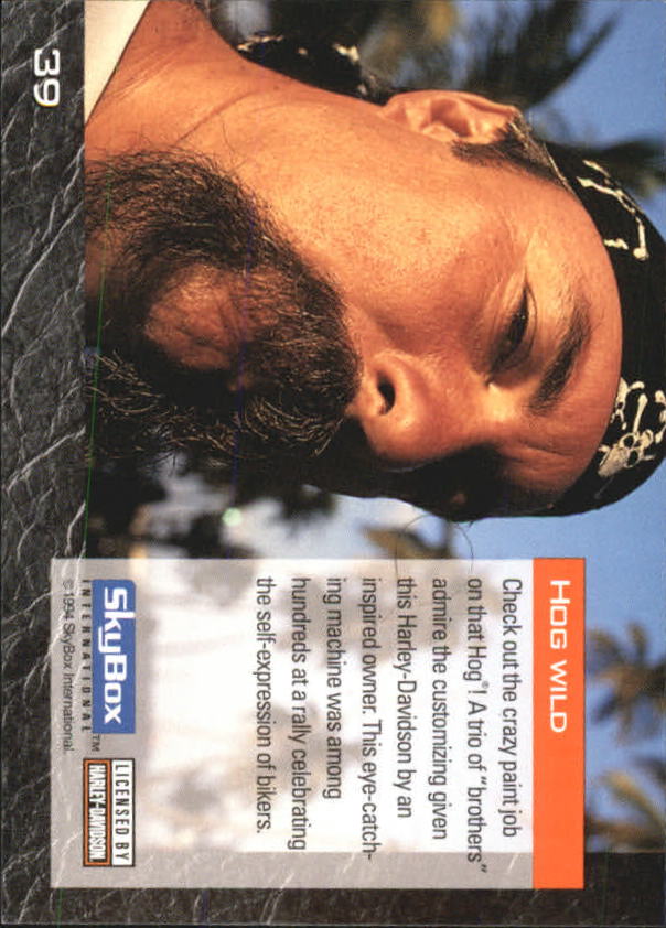 1994 Harley Davidson Collector Cards 1-80 (A5009) - You Pick - 10+ FREE SHIP - Picture 79 of 181