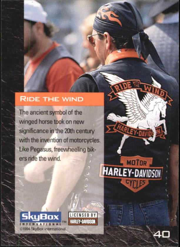 1994 Harley Davidson Collector Cards 1-80 (A5009) - You Pick - 10+ FREE SHIP - Picture 81 of 181
