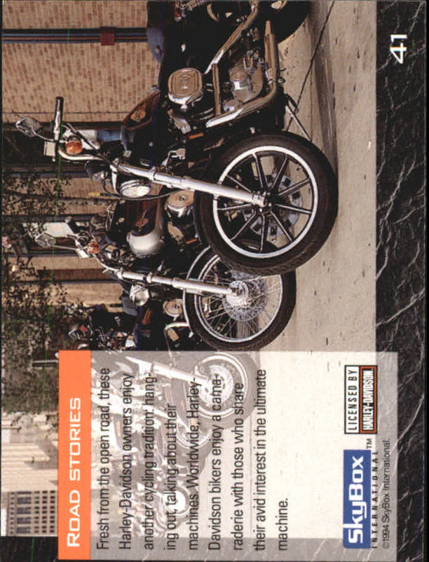 1994 Harley Davidson Collector Cards 1-80 (A5009) - You Pick - 10+ FREE SHIP - Picture 83 of 181