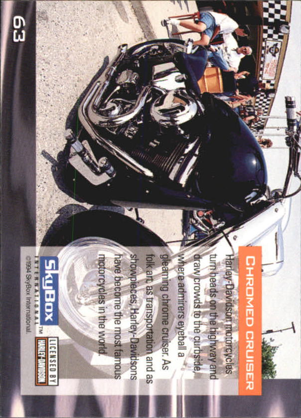 1994 Harley Davidson Collector Cards 1-80 (A5009) - You Pick - 10+ FREE SHIP - Picture 127 of 181