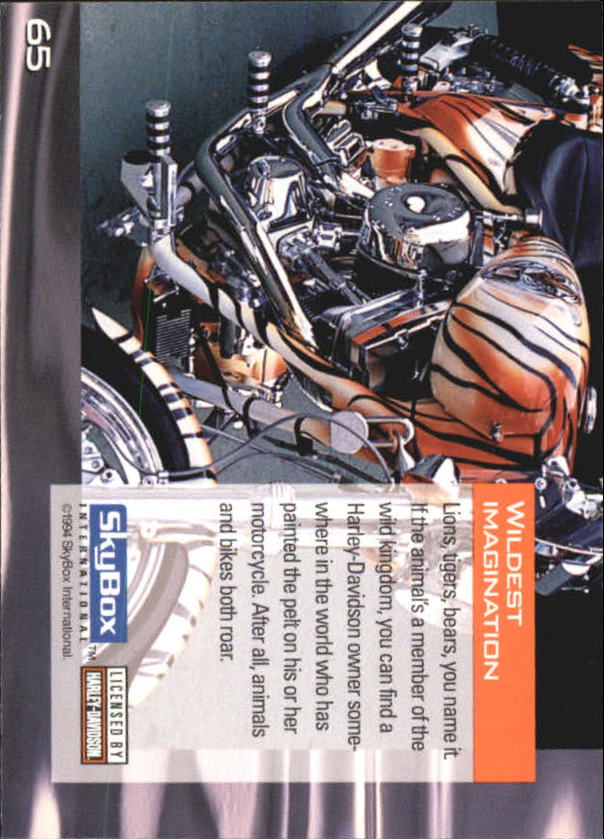 1994 Harley Davidson Collector Cards 1-80 (A5009) - You Pick - 10+ FREE SHIP - Picture 131 of 181