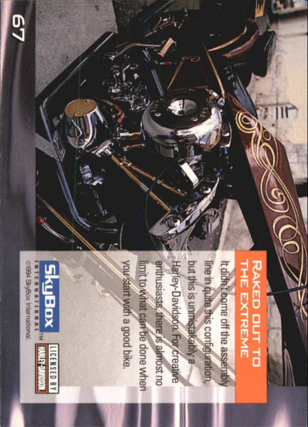 1994 Harley Davidson Collector Cards 1-80 (A5009) - You Pick - 10+ FREE SHIP - Picture 135 of 181