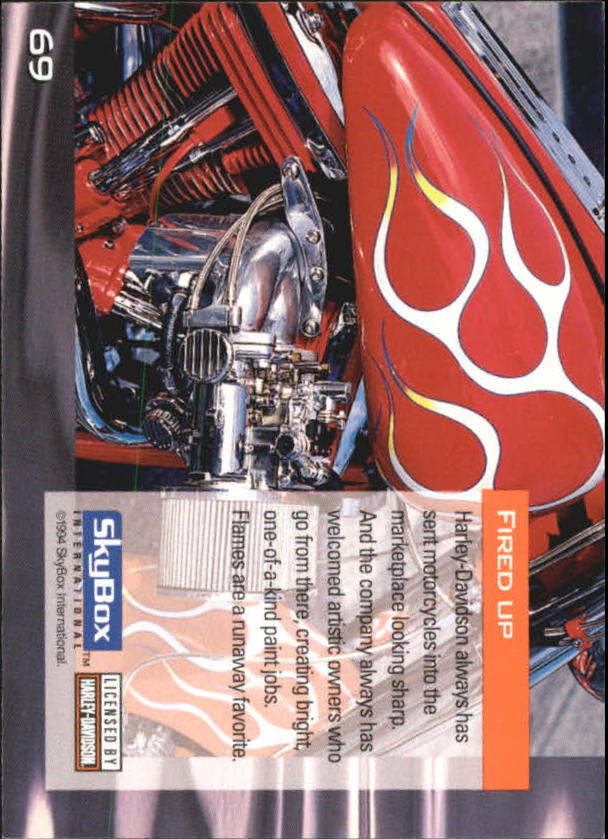 1994 Harley Davidson Collector Cards 1-80 (A5009) - You Pick - 10+ FREE SHIP - Picture 139 of 181