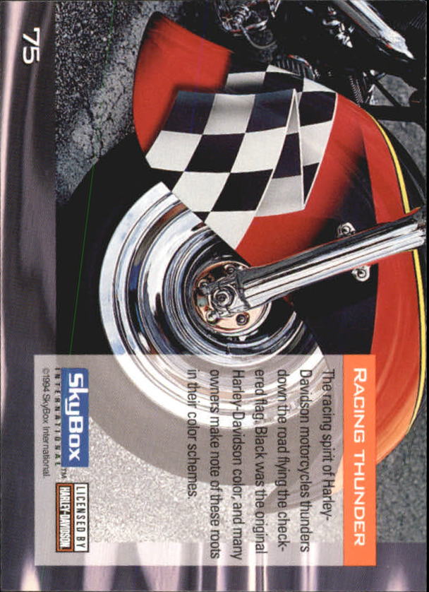 1994 Harley Davidson Collector Cards 1-80 (A5009) - You Pick - 10+ FREE SHIP - Picture 151 of 181