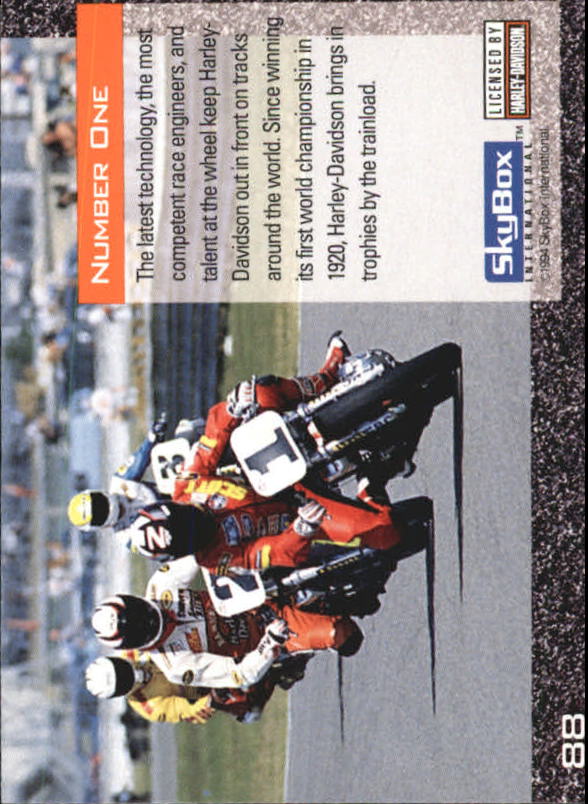 1994 Harley Davidson Collector Cards 1-80 (A5009) - You Pick - 10+ FREE SHIP - Picture 177 of 181