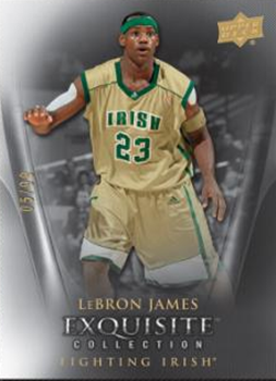 LeBron James 2011-12 Exquisite Collection Championship Bling