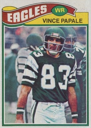 Vince Papale Autographed Philadelphia Eagles (Action) 8x10 Photo w/  Invincible