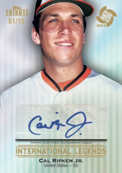  2013 Topps Tribute WBC World Baseball Classic #41 Jonatan  Isenia Netherlands : Collectibles & Fine Art