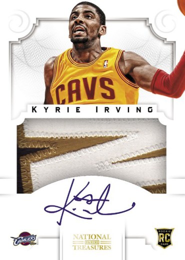 Sold at Auction: (NM-MT) 2012-13 Panini Stickers Rookie of the Year Kyrie  Irving Rookie #263 Basketball Card
