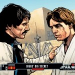 Topps Star Wars Illustrated A New Hope #82 A Kiss For Luck MINT 