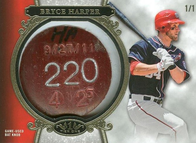 Topps on X: These Tier One Bat Knob cards are #incredible Chck