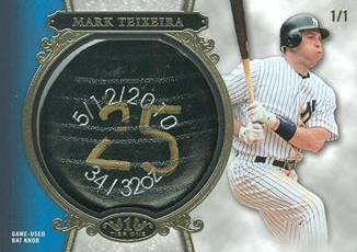 Topps on X: These Tier One Bat Knob cards are #incredible Chck