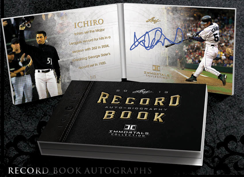 MLB☆イチロー 13 LEAF IMMORTALS COLLECTION 5枚限定直筆サイン
