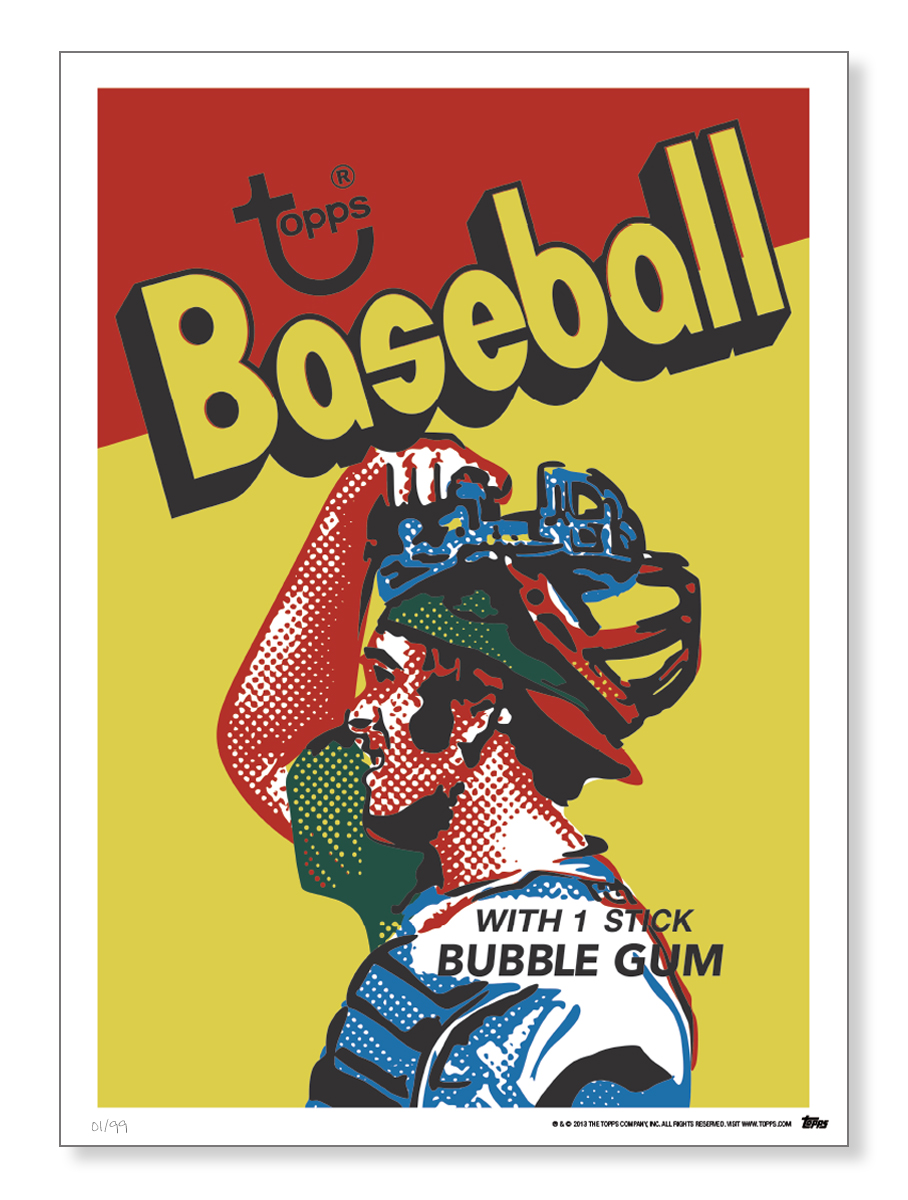 Vintage Baseball Trading Card - Baseball Cards - Posters and Art