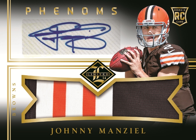 Panini America 2014 Limited Football PIS Manziel